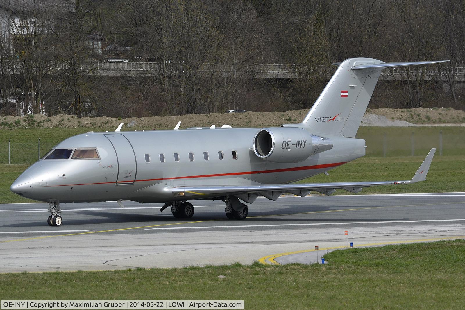OE-INY, 2006 Bombardier Challenger 604 (CL-600-2B16) C/N 5644, VistaJet