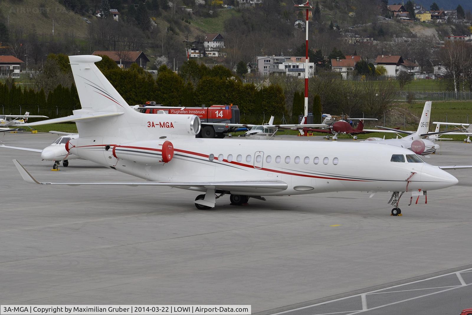 3A-MGA, 2013 Dassault Falcon 900EX C/N 195, Government of Monaco