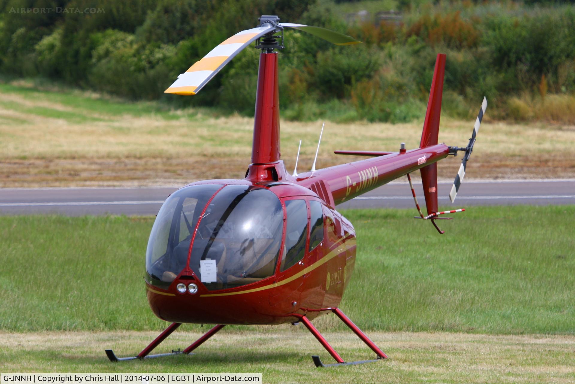 G-JNNH, 2011 Robinson R66 Turbine C/N 0016, ferrying race fans to the British F1 Grand Prix at Silverstone