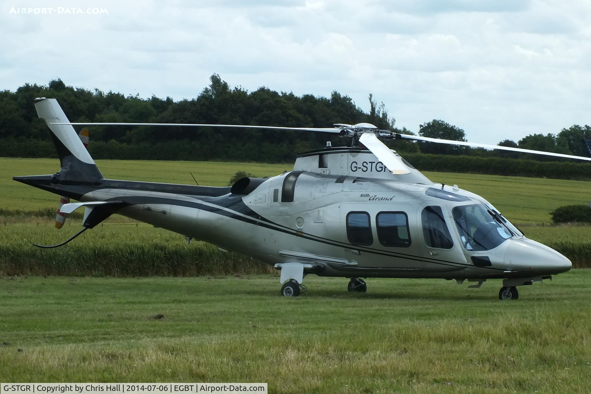 G-STGR, 2006 Agusta A-109S Grand C/N 22027, ferrying race fans to the British F1 Grand Prix at Silverstone