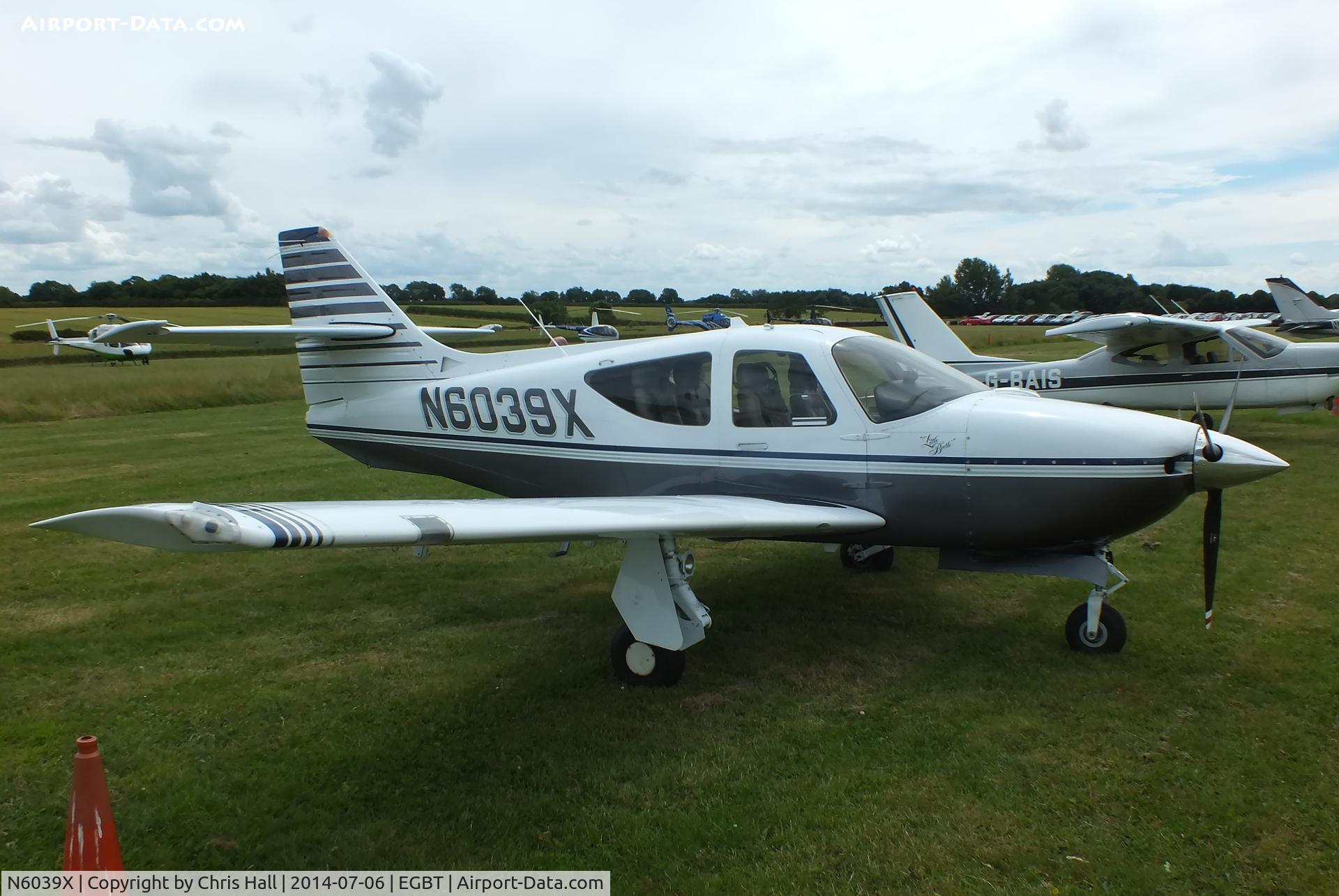 N6039X, 1995 Rockwell Commander 114-B C/N 14639, visitor at Turweston