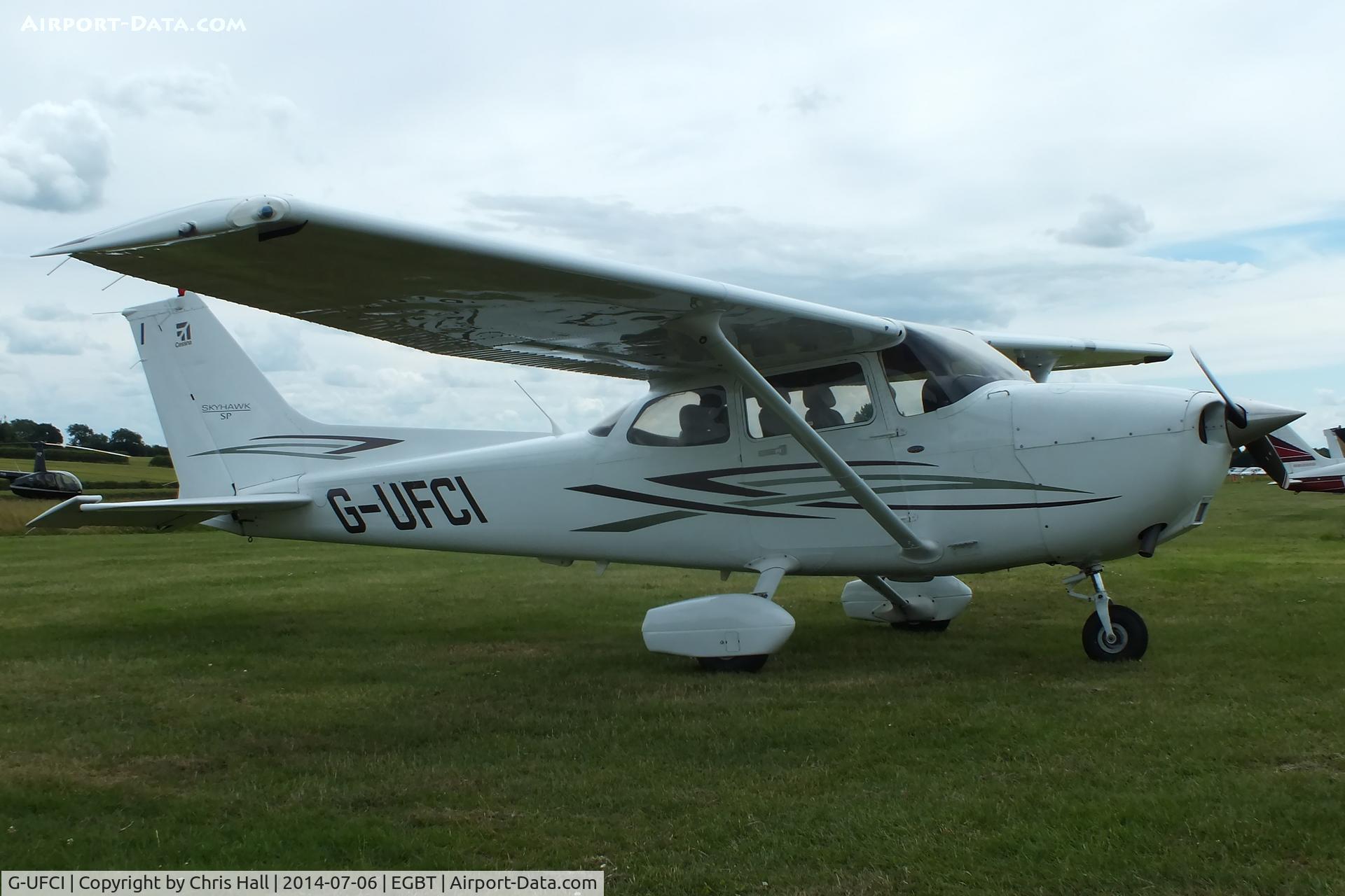 G-UFCI, 2007 Cessna 172S C/N 172S-10508, visitor at Turweston