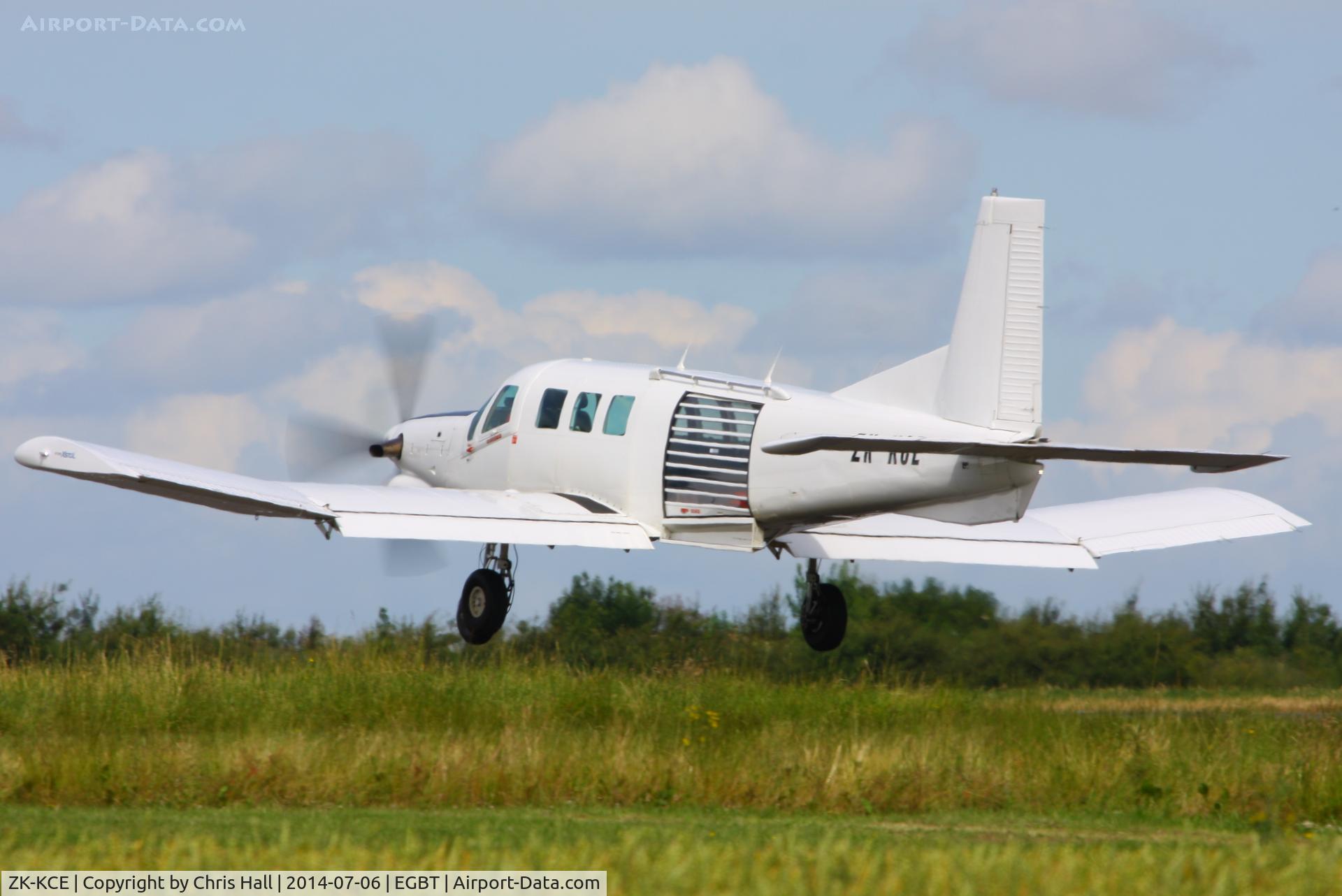 ZK-KCE, 2012 Pacific Aerospace 750XL C/N 185, visitor from nearby Hinton in the Hedges