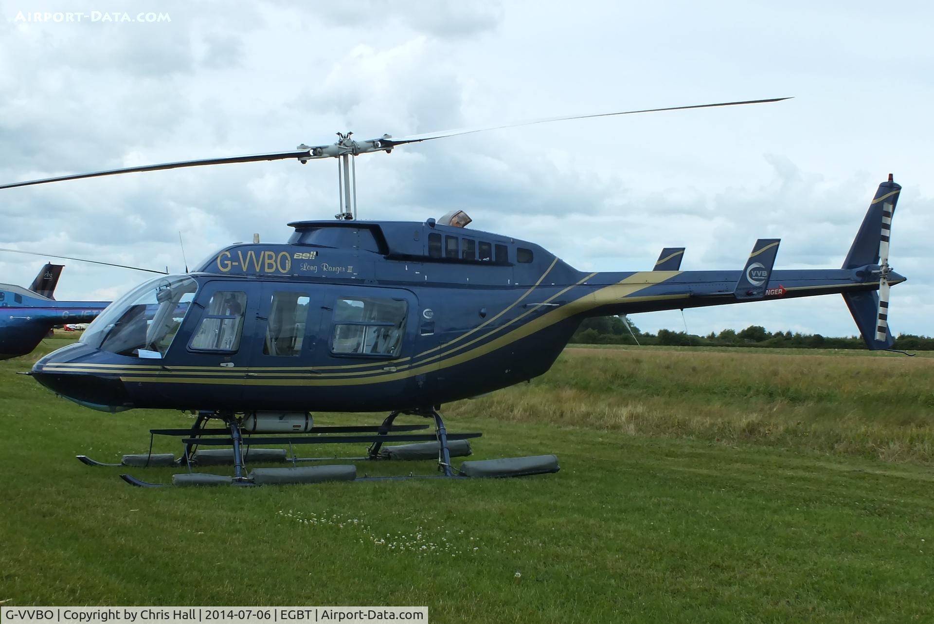 G-VVBO, 1989 Bell 206L-3 LongRanger III C/N 51284, ferrying race fans to the British F1 Grand Prix at Silverstone