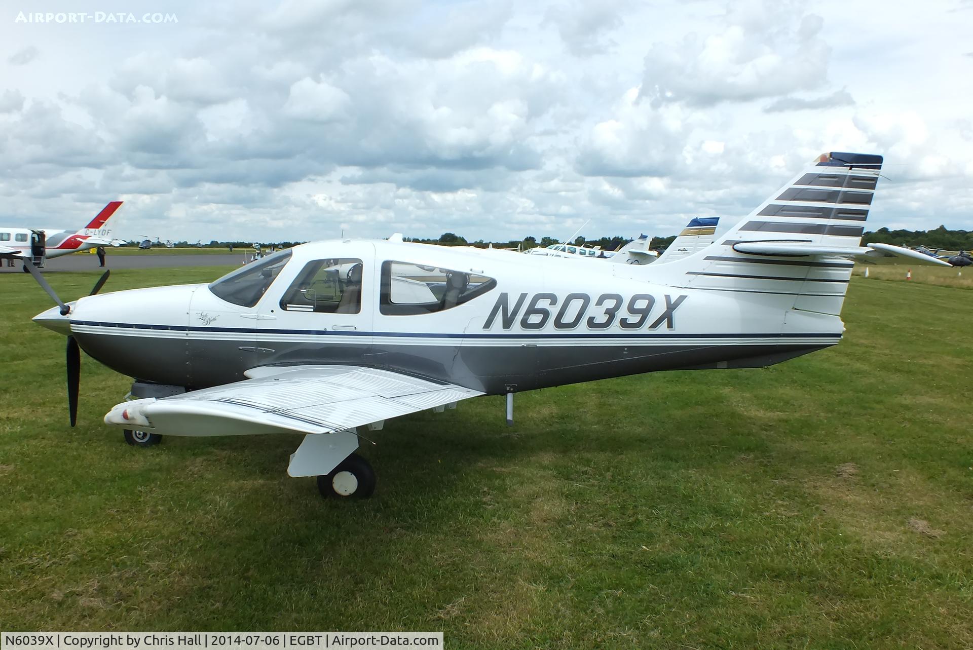 N6039X, 1995 Rockwell Commander 114-B C/N 14639, visitor at Turweston
