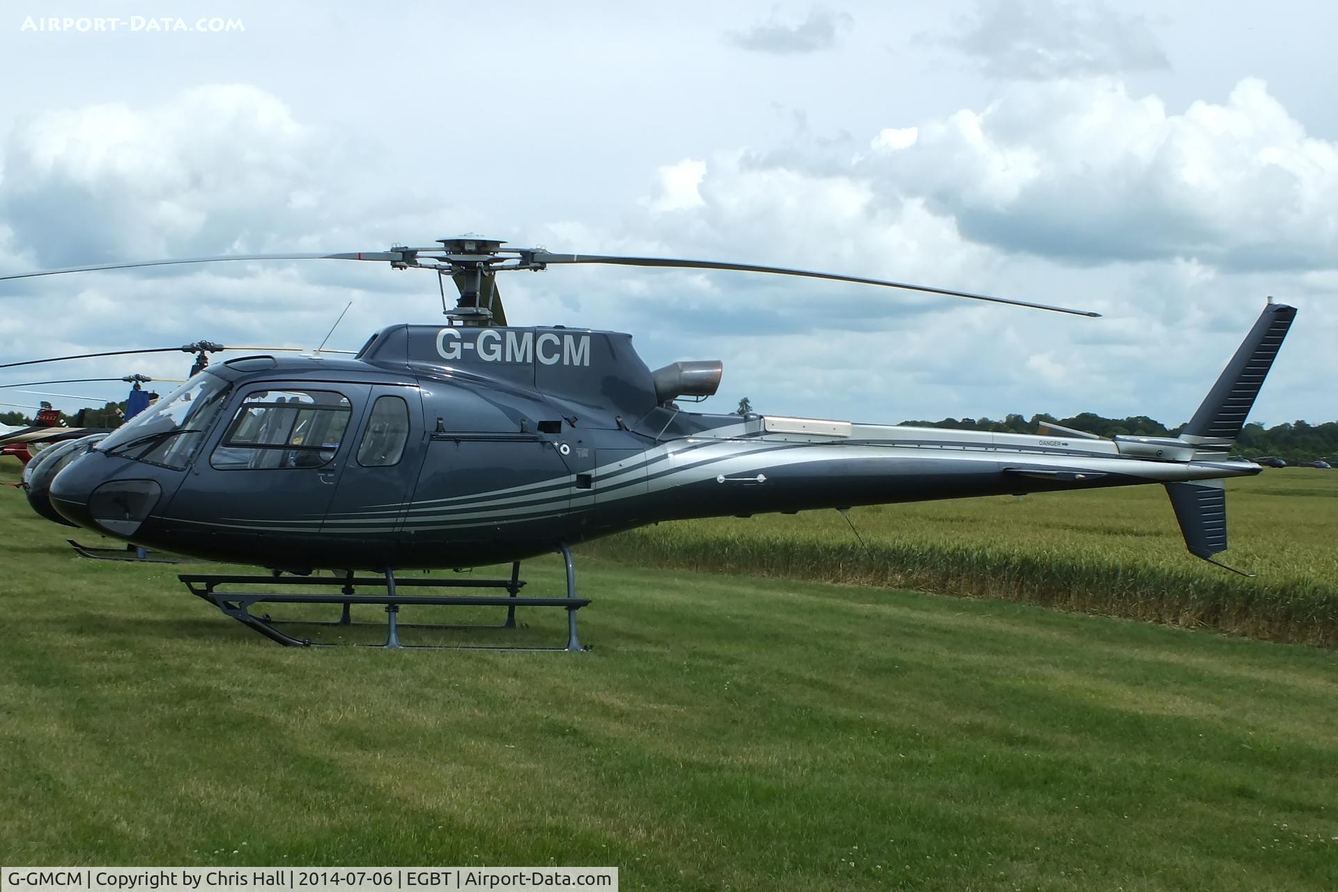 G-GMCM, 2008 Eurocopter AS-350B-3 Ecureuil Ecureuil C/N 4576, ferrying race fans to the British F1 Grand Prix at Silverstone