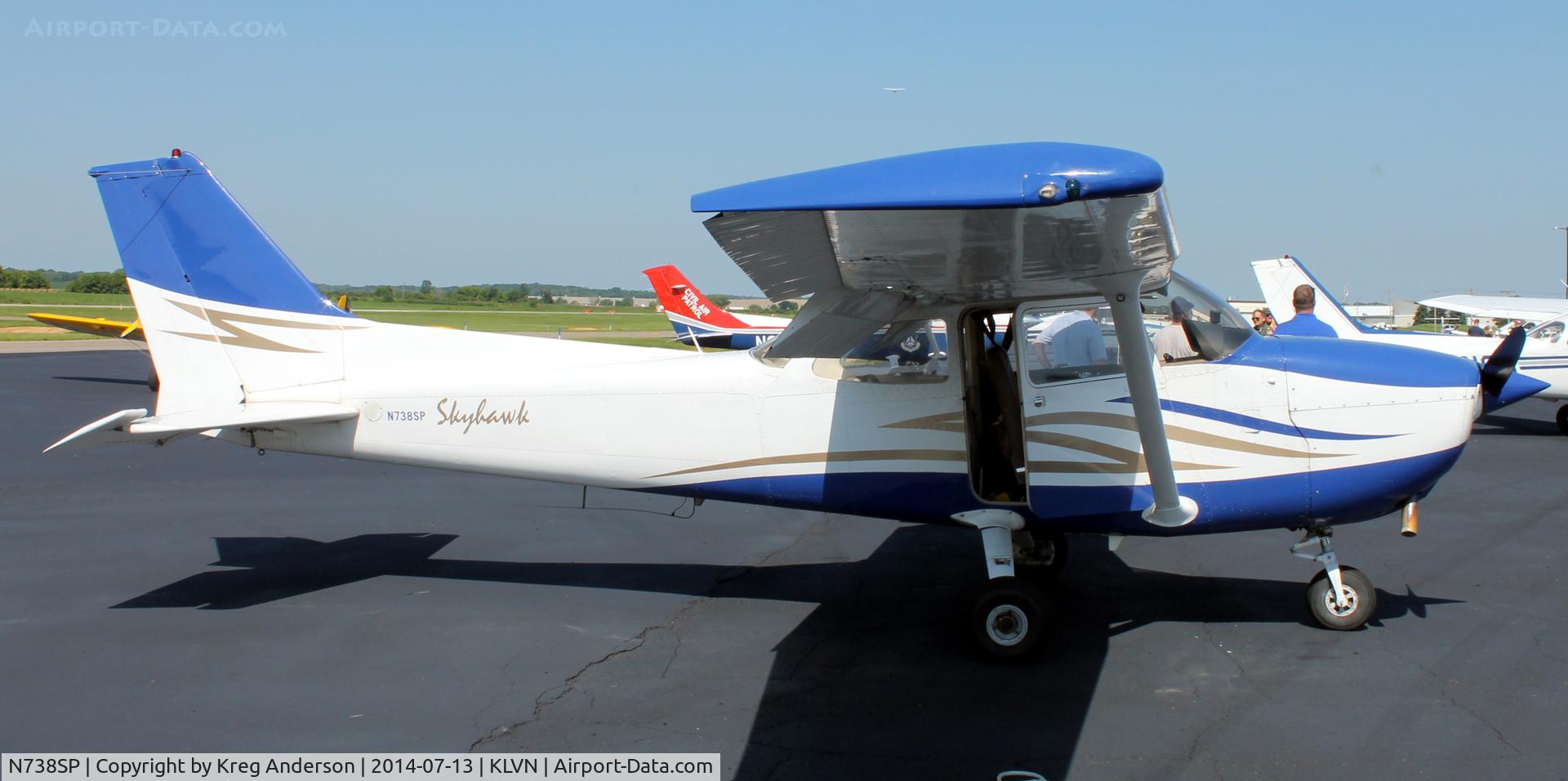 N738SP, 1977 Cessna 172N C/N 17270203, 2014 Airlake Fly-in Breakfast