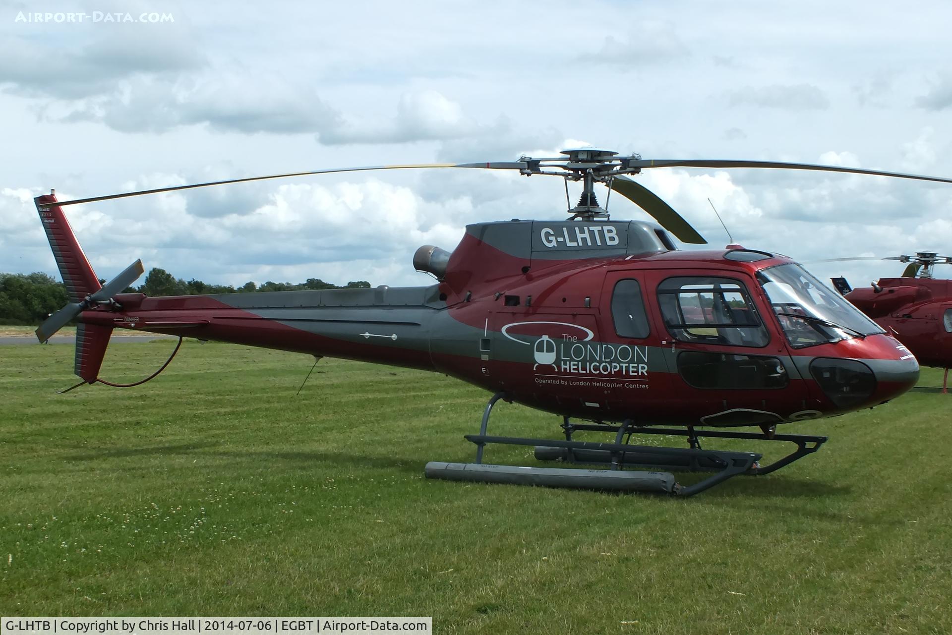 G-LHTB, 2009 Eurocopter AS-350B-2 Ecureuil Ecureuil C/N 4712, ferrying race fans to the British F1 Grand Prix at Silverstone