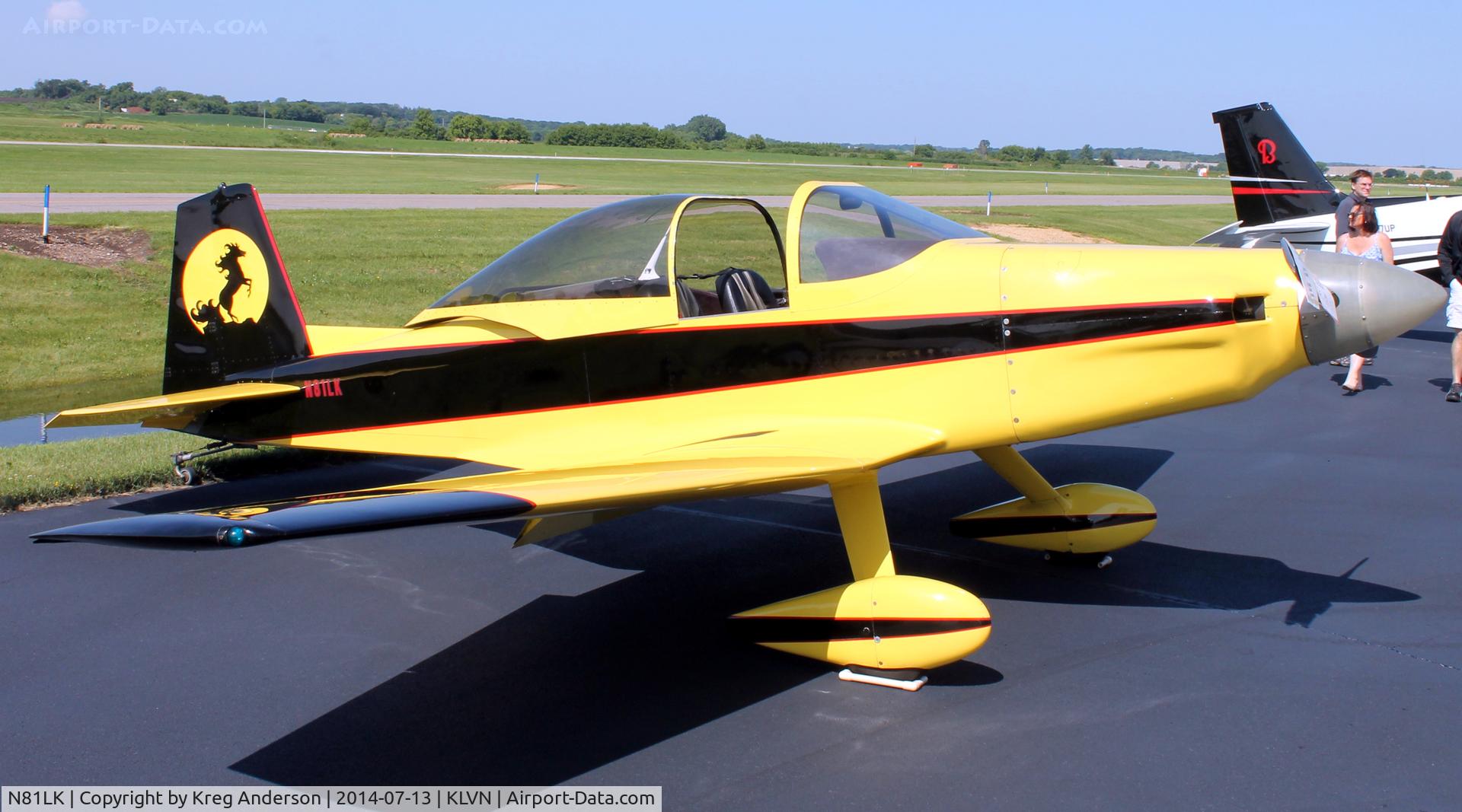 N81LK, 1981 Bushby Mustang II C/N MII-579, 2014 Airlake Fly-in Breakfast