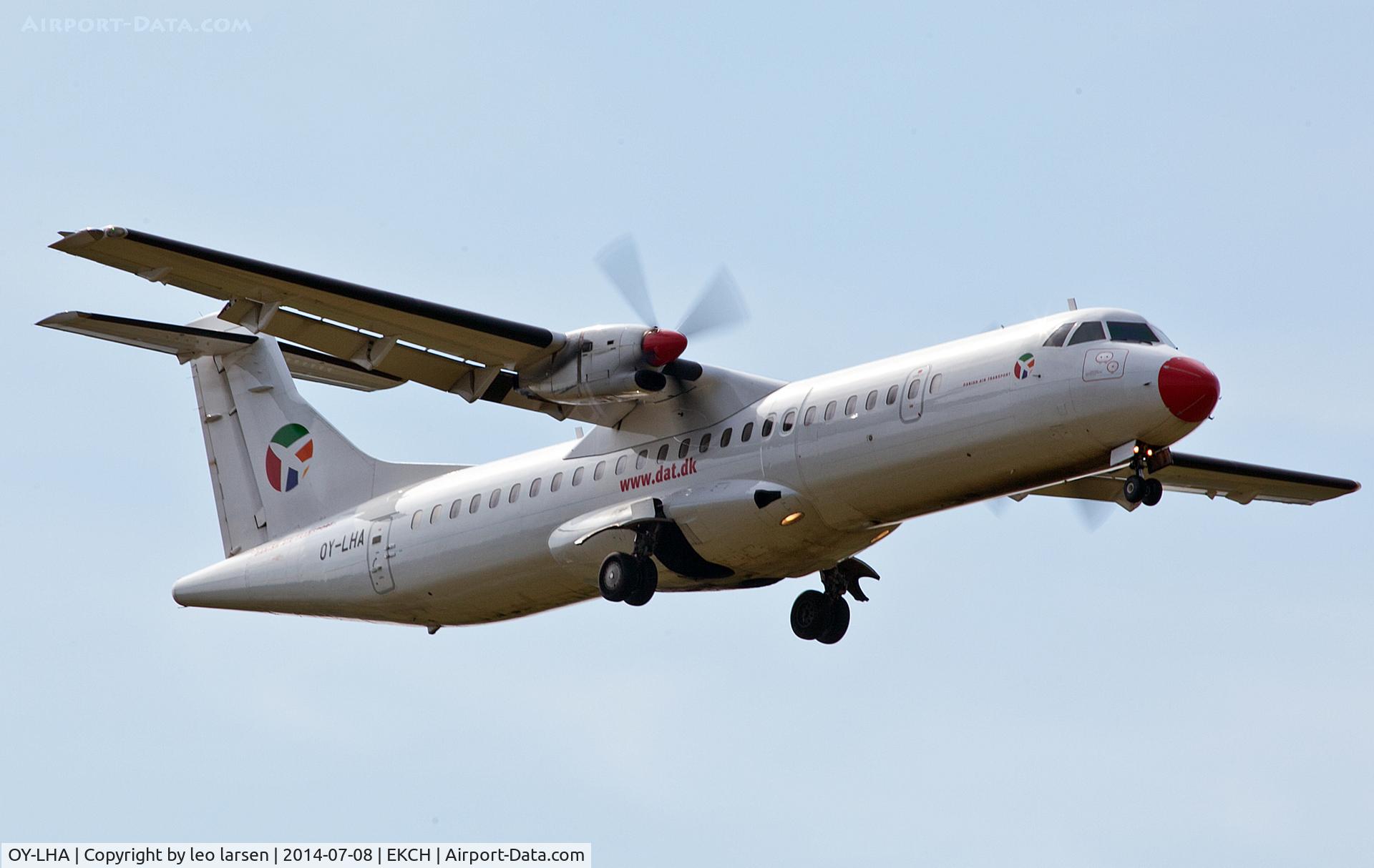OY-LHA, 1997 ATR 72-202 C/N 508, Copenhagen Kastrup L/D R-04L 8.7.14