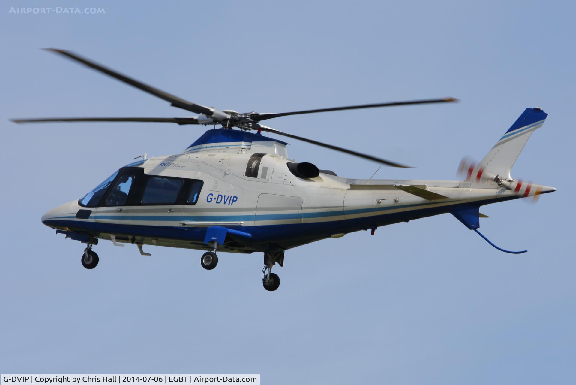 G-DVIP, 2003 Agusta A-109E Power C/N 11217, ferrying race fans to the British F1 Grand Prix at Silverstone