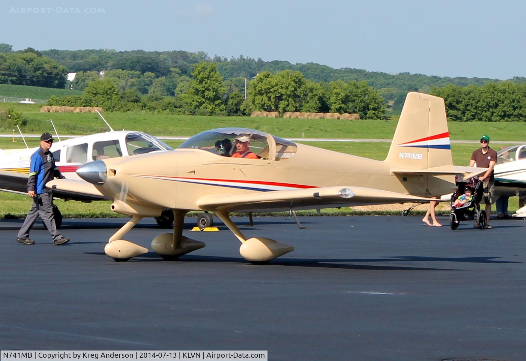 N741MB, 2006 Vans RV-7A C/N 70041, 2014 Airlake Fly-in Breakfast