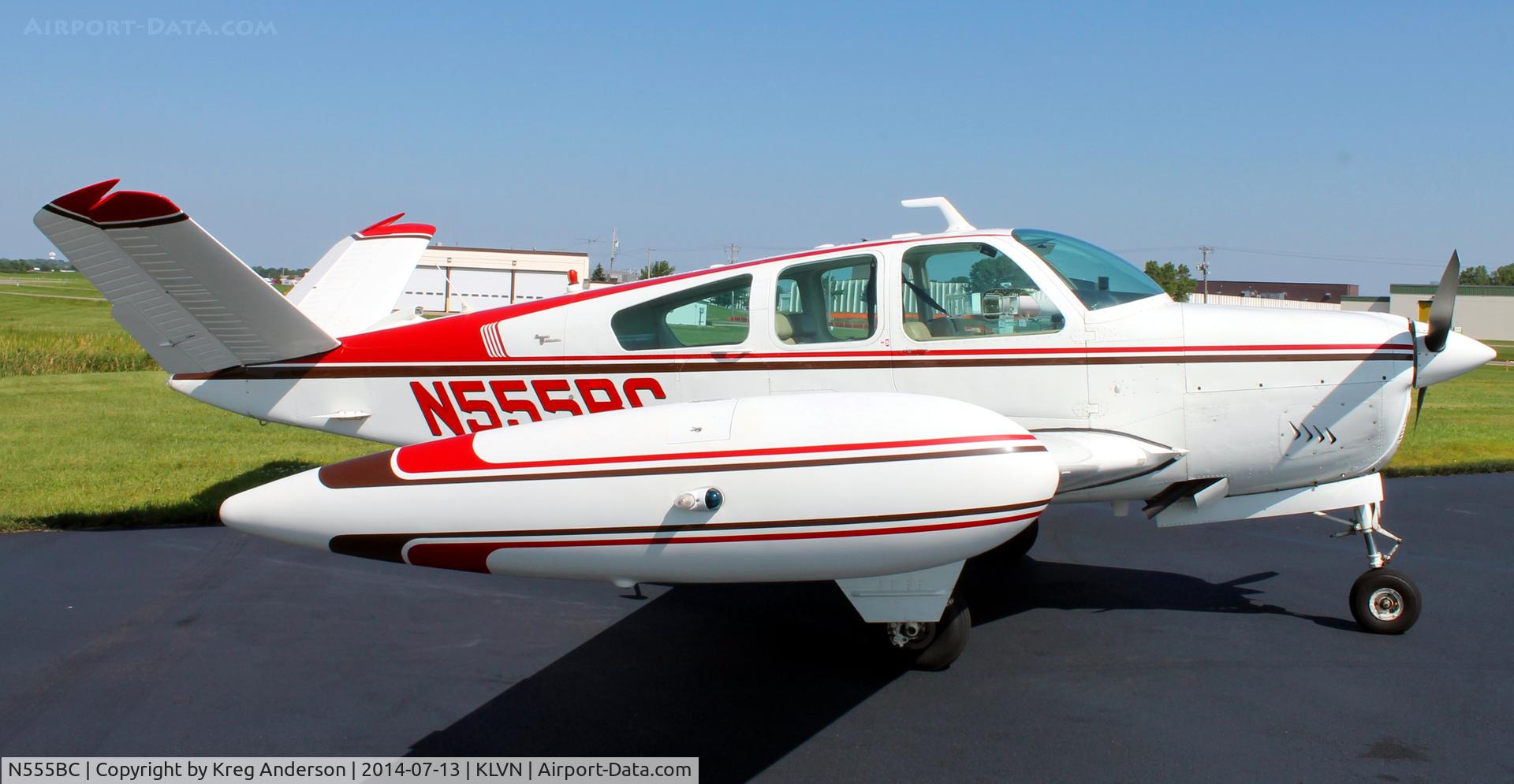 N555BC, 1966 Beech V35 Bonanza C/N D-8341, 2014 Airlake Fly-in Breakfast
