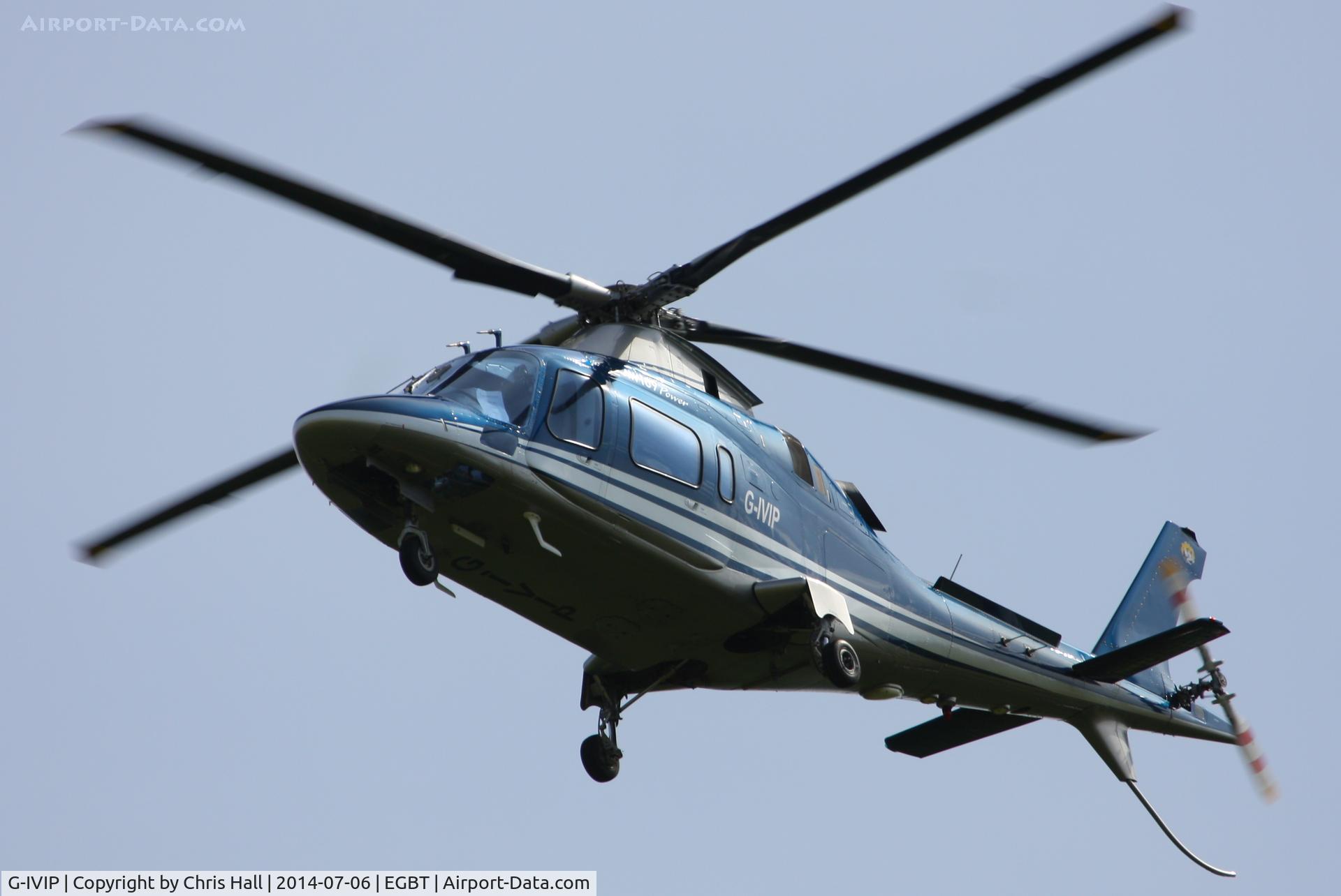 G-IVIP, 2003 Agusta A-109E Power C/N 11208, ferrying race fans to the British F1 Grand Prix at Silverstone