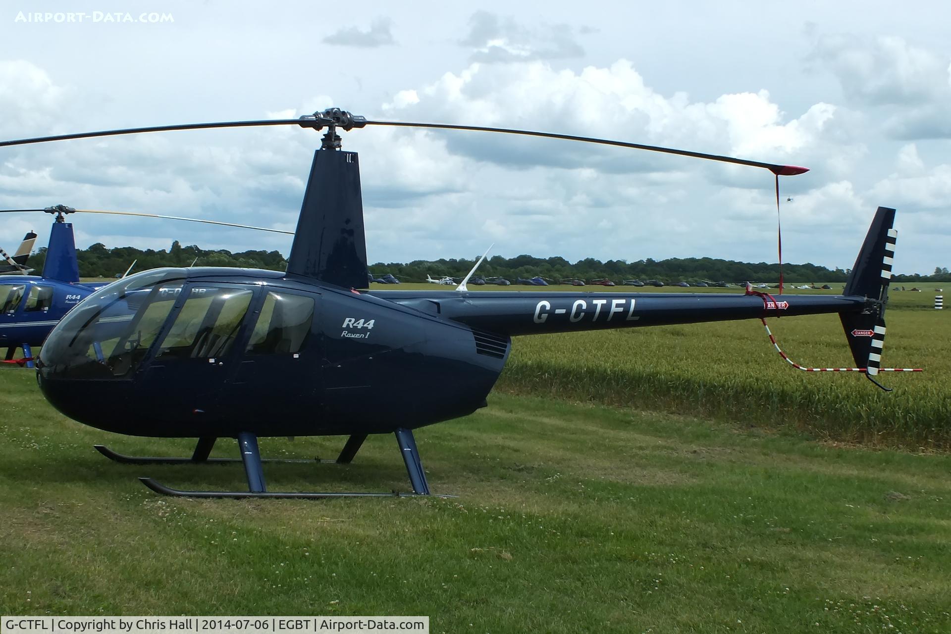 G-CTFL, 2008 Robinson R44 Raven I C/N 1912, ferrying race fans to the British F1 Grand Prix at Silverstone