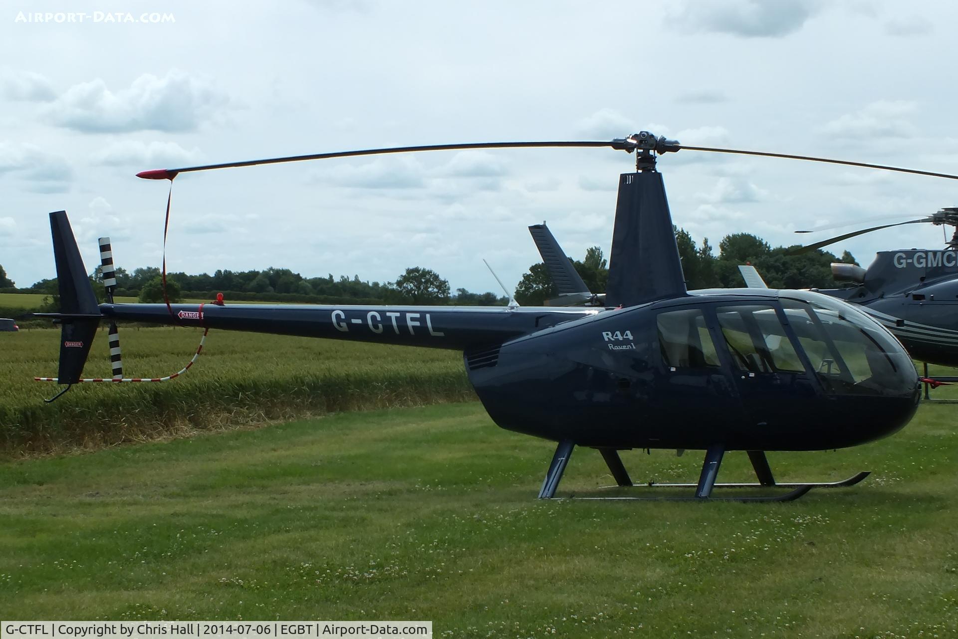 G-CTFL, 2008 Robinson R44 Raven I C/N 1912, ferrying race fans to the British F1 Grand Prix at Silverstone