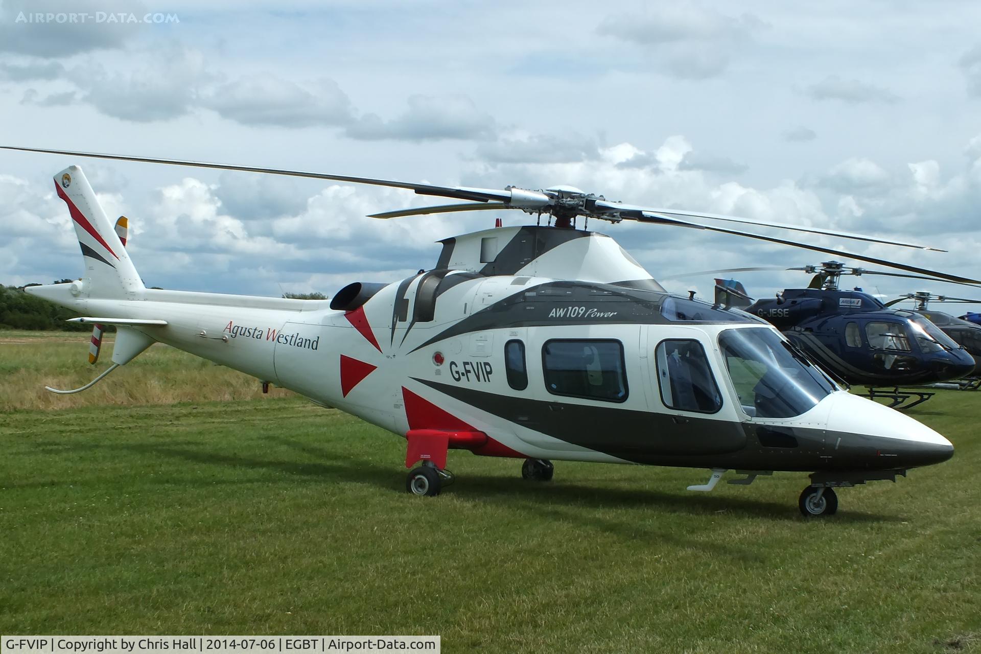 G-FVIP, 1997 Agusta A-109E Power C/N 11011, ferrying race fans to the British F1 Grand Prix at Silverstone