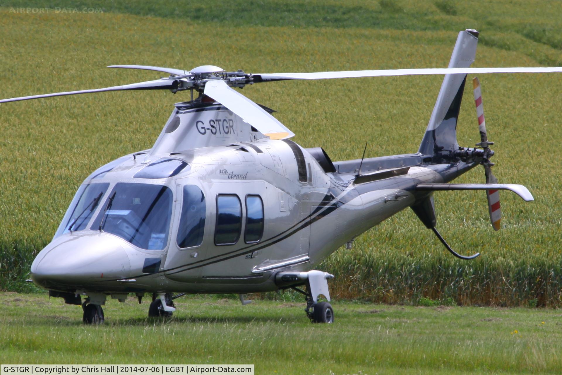G-STGR, 2006 Agusta A-109S Grand C/N 22027, ferrying race fans to the British F1 Grand Prix at Silverstone