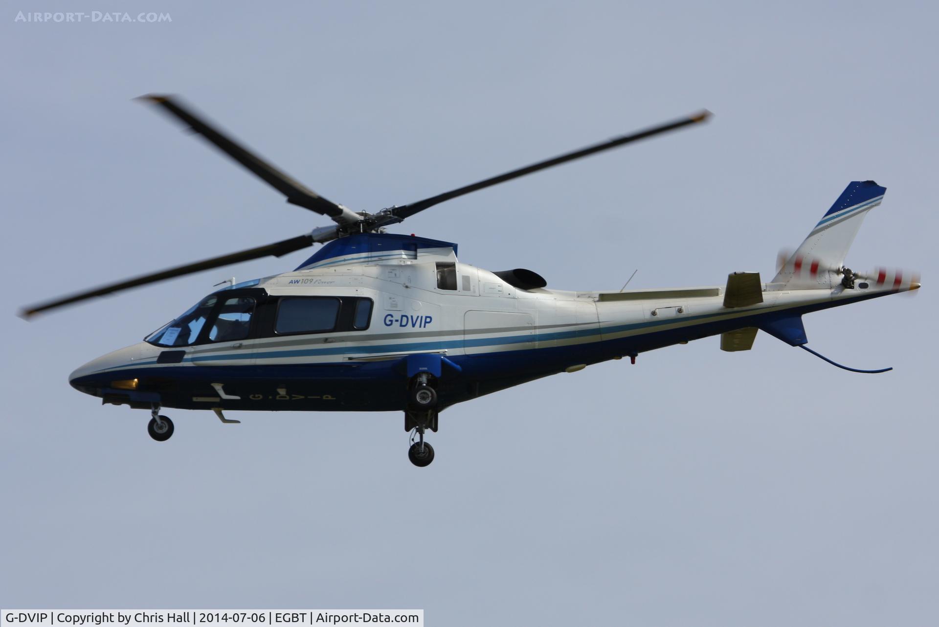 G-DVIP, 2003 Agusta A-109E Power C/N 11217, ferrying race fans to the British F1 Grand Prix at Silverstone
