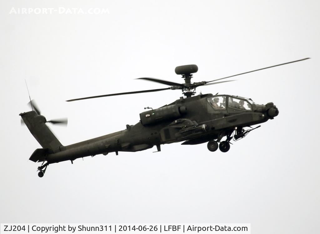 ZJ204, 2004 Westland Apache AH.1 C/N WAH.38, Arriving from exercice... with French Army...
