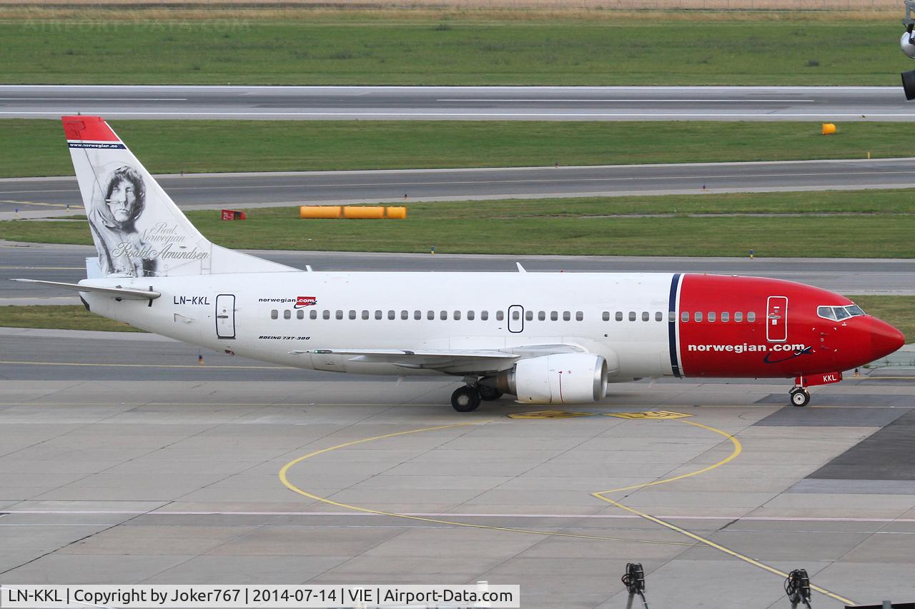 LN-KKL, 1997 Boeing 737-36N C/N 28671, Norwegian
