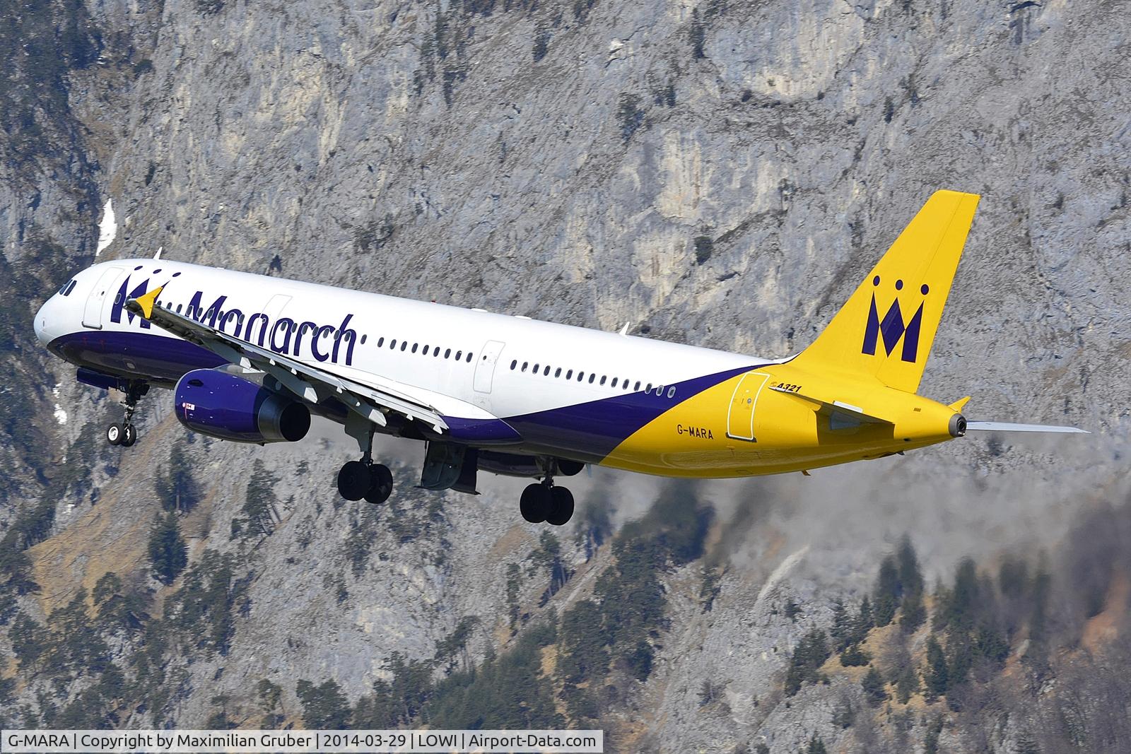 G-MARA, 1999 Airbus A321-231 C/N 983, Monarch Airlines