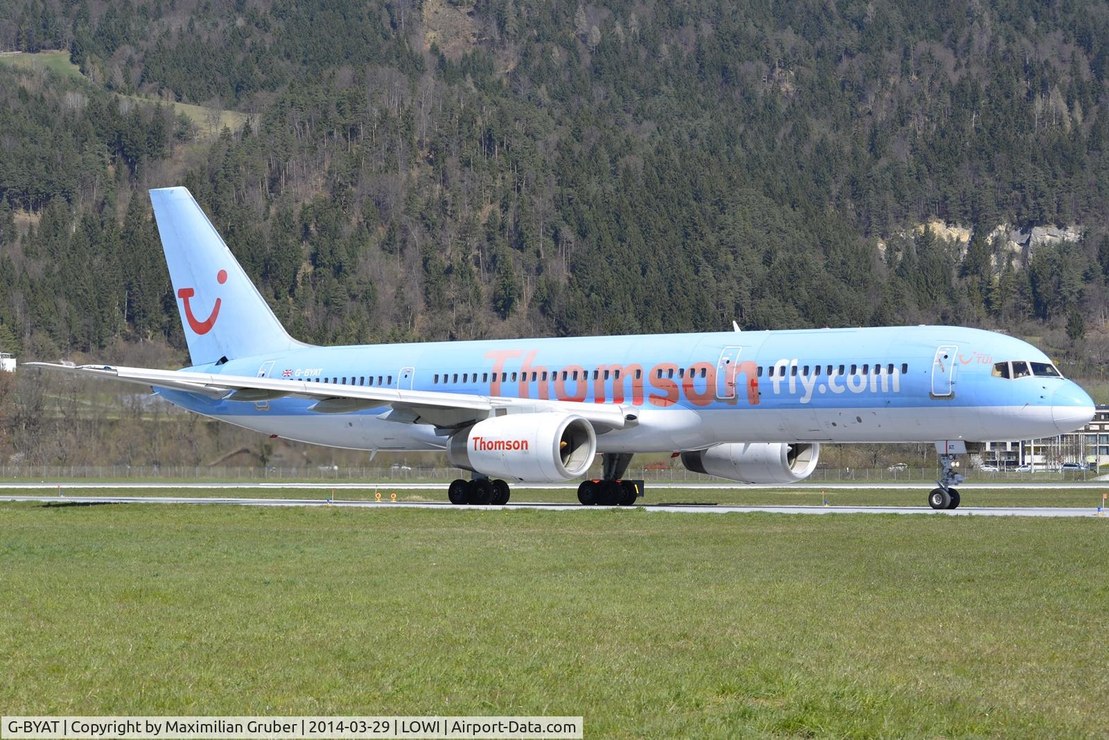 G-BYAT, 1994 Boeing 757-204 C/N 27208, Thomson Airways