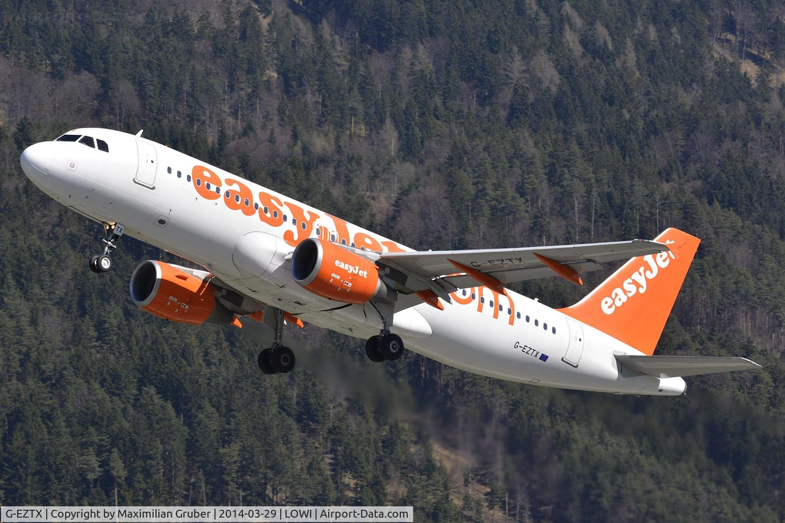 G-EZTX, 2010 Airbus A320-214 C/N 4286, EasyJet