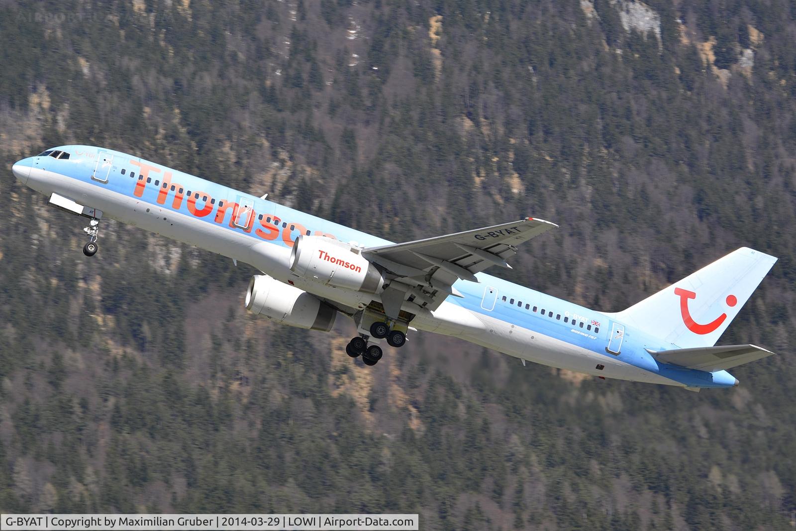G-BYAT, 1994 Boeing 757-204 C/N 27208, Thomson Airways