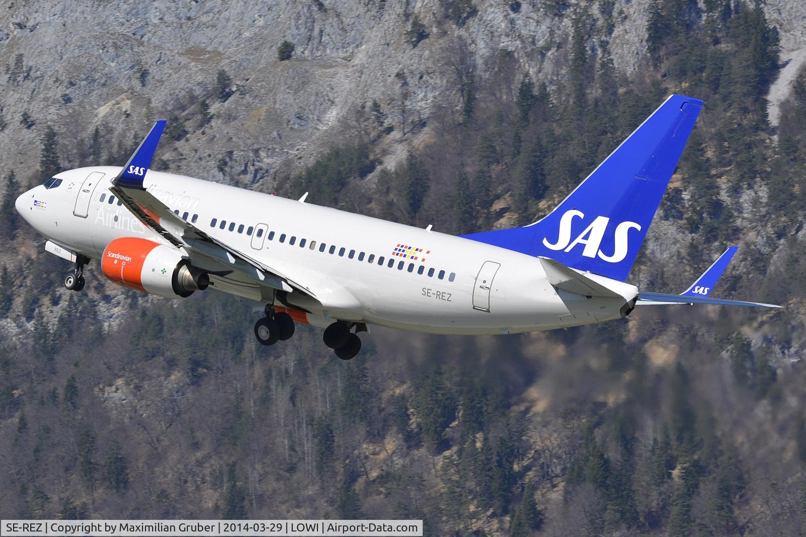 SE-REZ, 2003 Boeing 737-76N C/N 32738, SAS Scandinavian Airlines