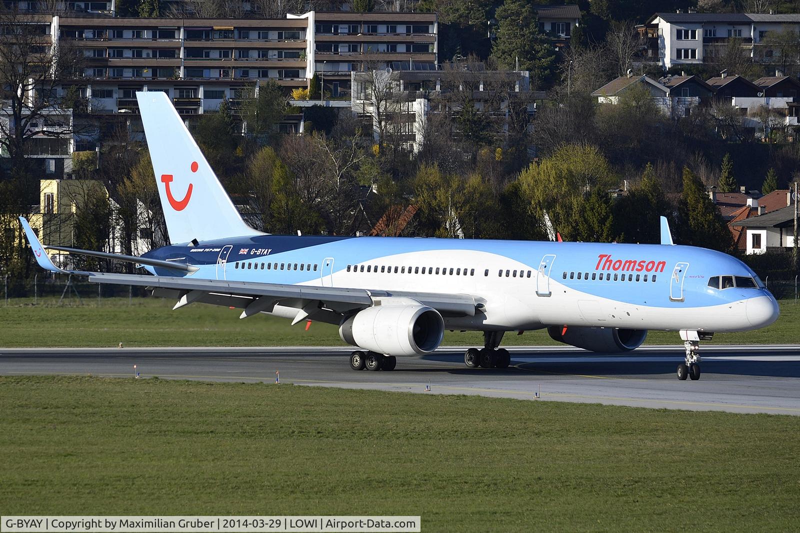 G-BYAY, 1999 Boeing 757-204 C/N 28836, Thomson Airways