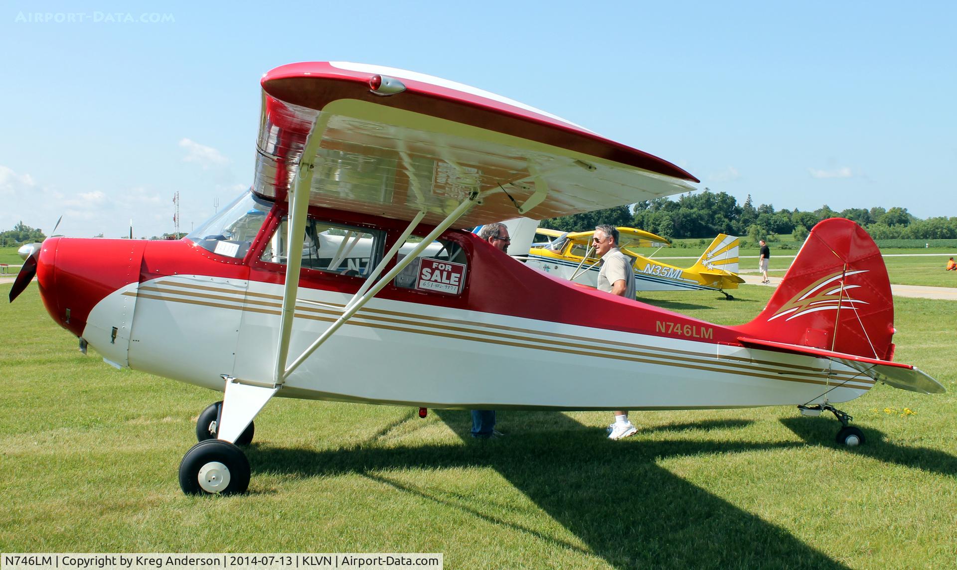 N746LM, Christavia MK I C/N 015, 2014 Airlake Fly-in Breakfast