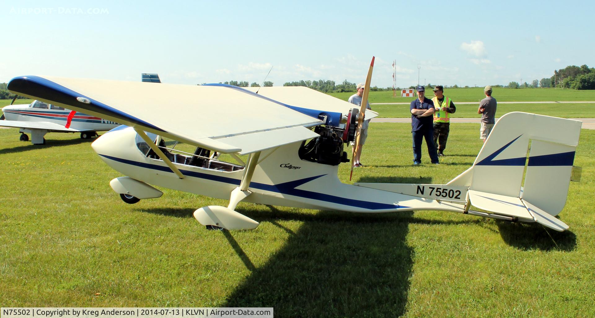 N75502, Quad City Challenger II Light Sport Special C/N CH2-0607-LSS-0134, 2014 Airlake Fly-in Breakfast