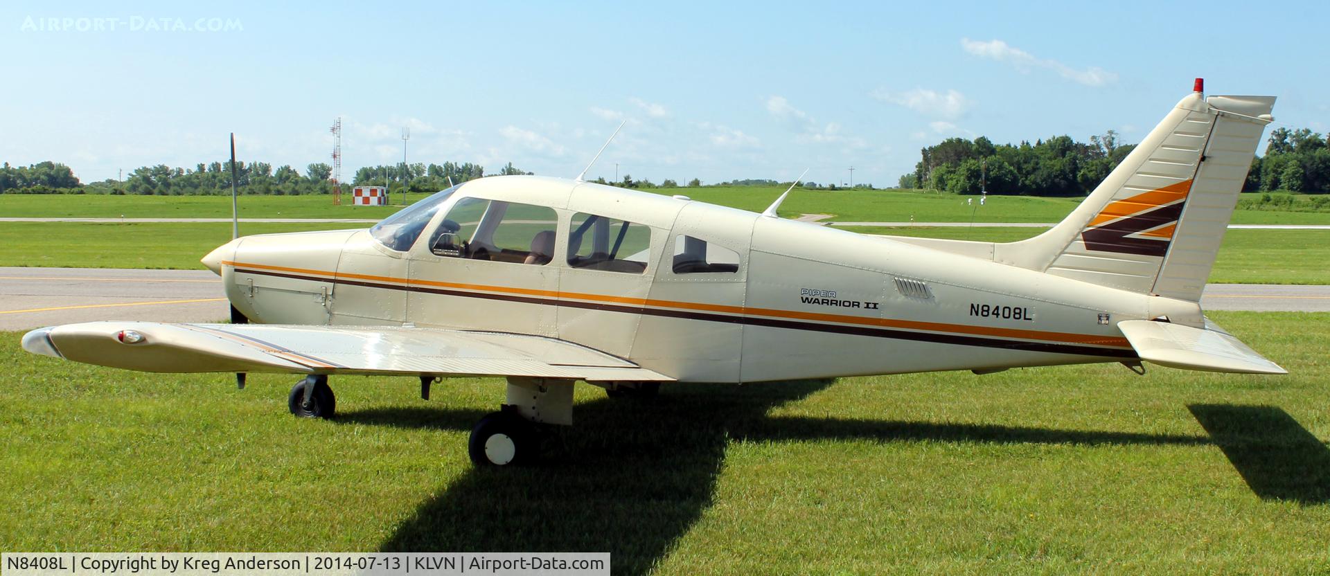 N8408L, 1981 Piper PA-28-161 Cherokee Warrior II C/N 28-8116261, 2014 Airlake Fly-in Breakfast