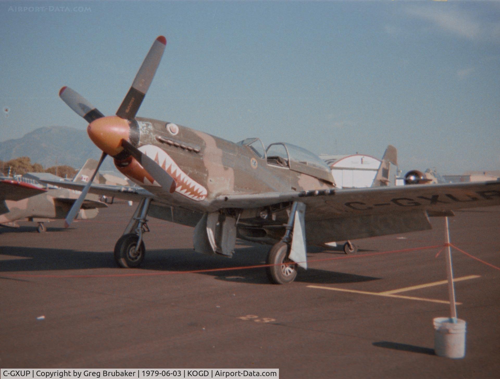 C-GXUP, 1945 North American P-51D Mustang C/N 124-48206, WWII Airshow