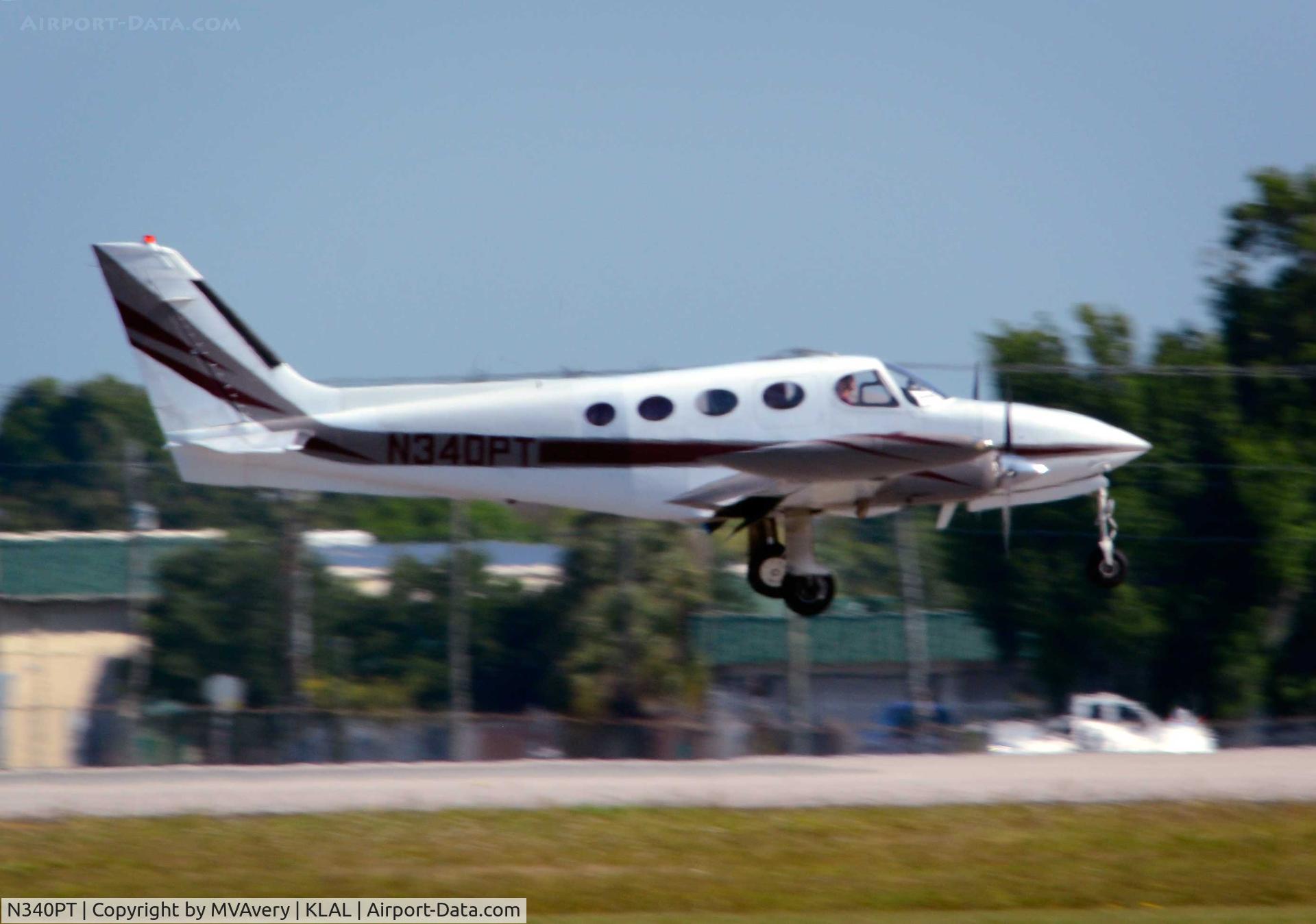 N340PT, 1972 Cessna 340 C/N 340-0014, 2014 Sun n Fun