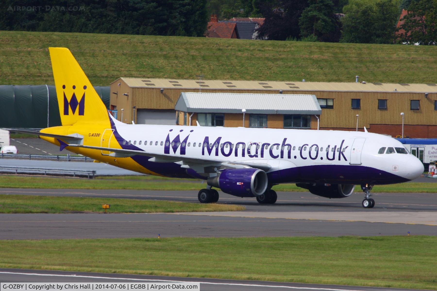 G-OZBY, 2000 Airbus A320-214 C/N 1320, Monarch