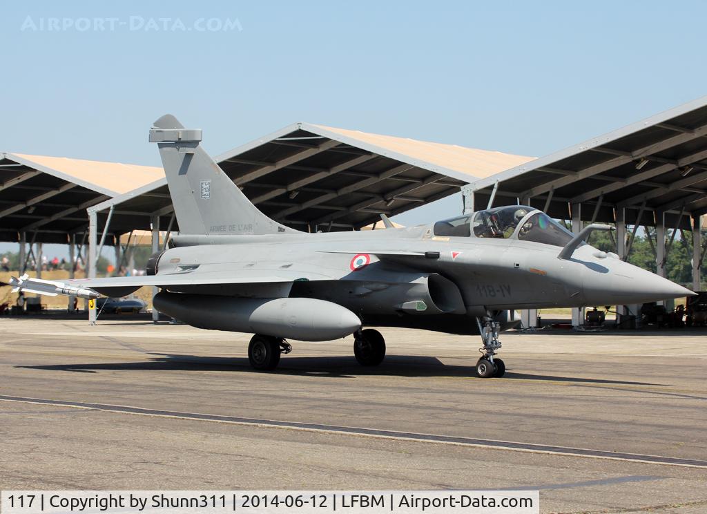 117, Dassault Rafale C C/N 117, Participant of the Mirage F1 Farewell Spotterday...