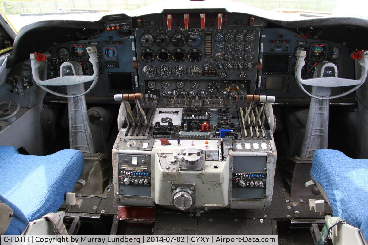 C-FDTH, 1959 Lockheed L-188A Electra C/N 1038, A Classic panel.