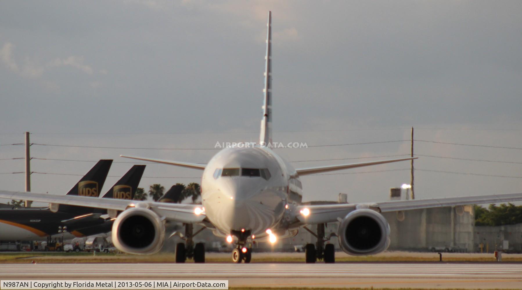 N987AN, 2009 Boeing 737-823 C/N 31069, American 737-800