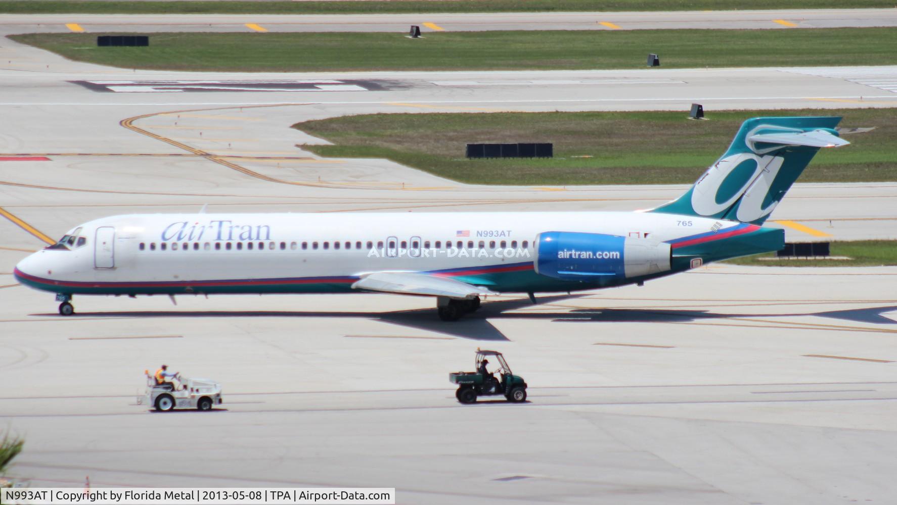 N993AT, 2002 Boeing 717-200 C/N 55137, Air Tran 717