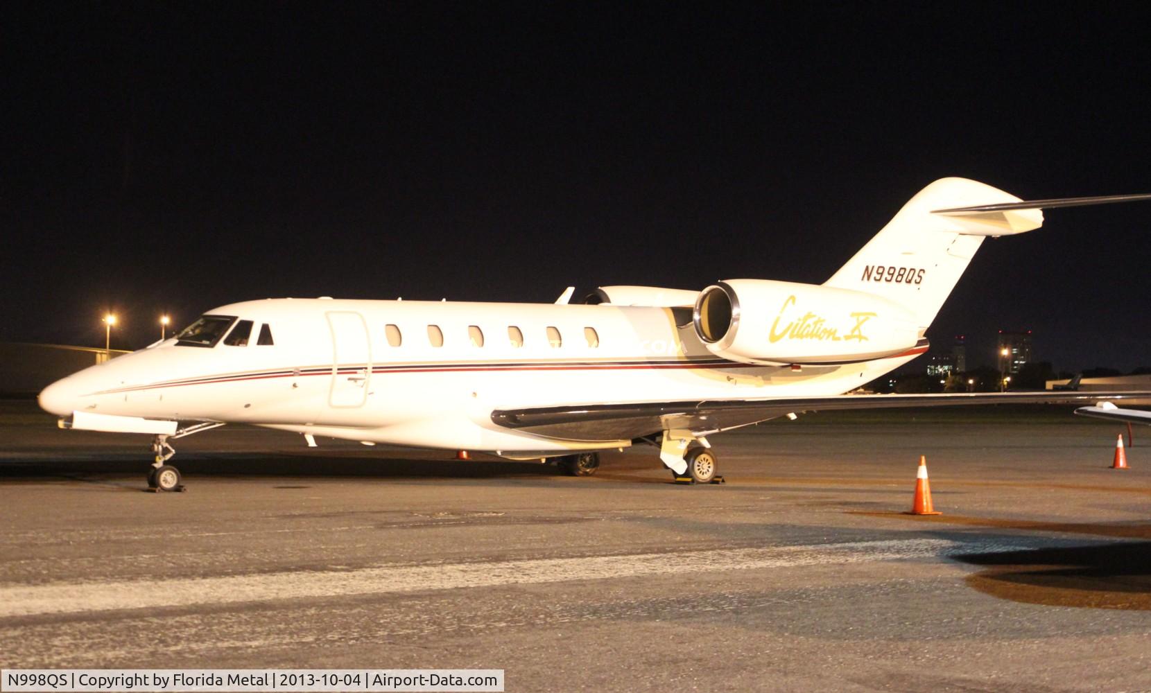 N998QS, 2002 Cessna 750 Citation X Citation X C/N 750-0198, Citation X