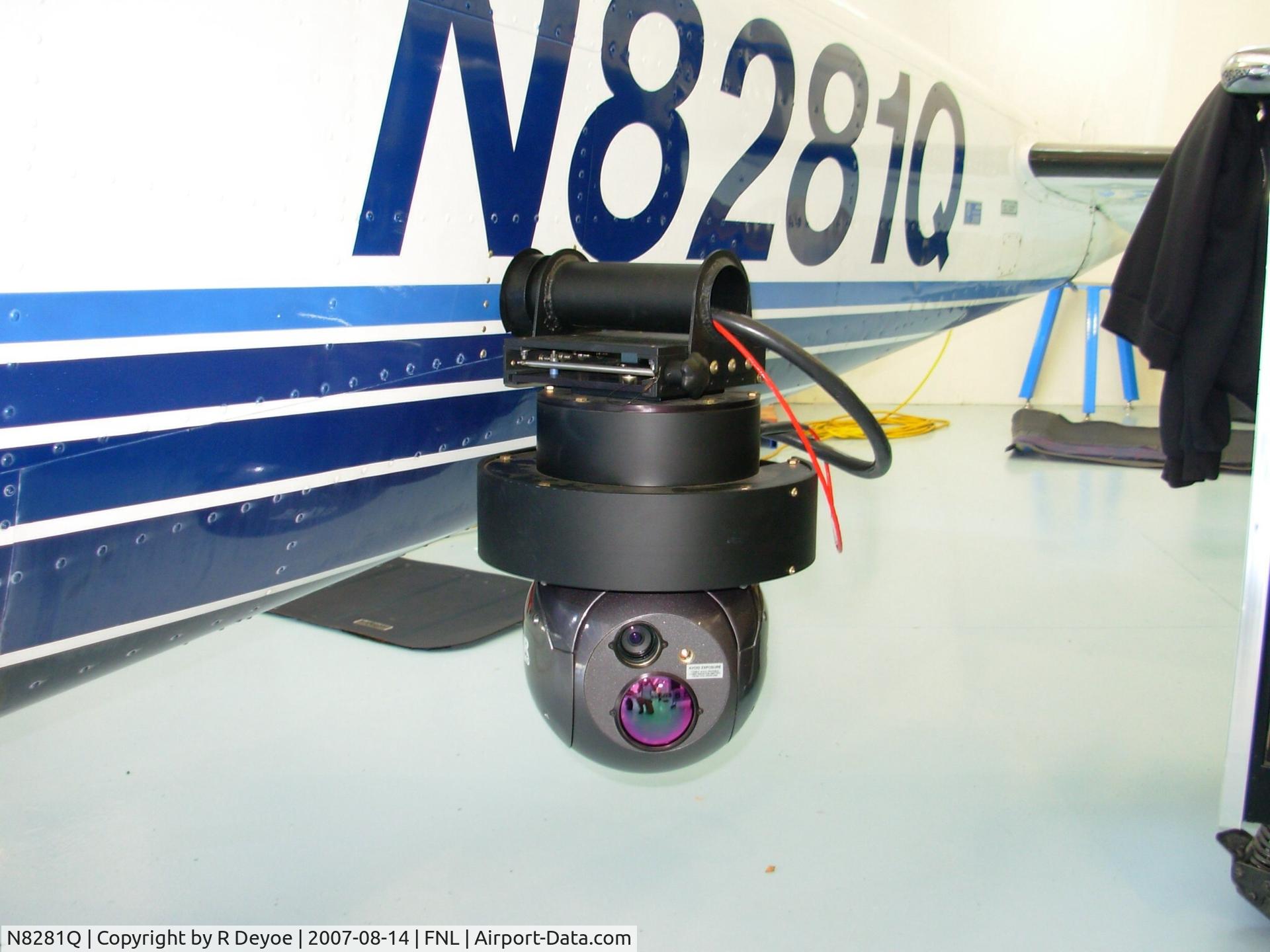 N8281Q, 1976 Cessna U206F Stationair C/N U20603142, FLIR camera