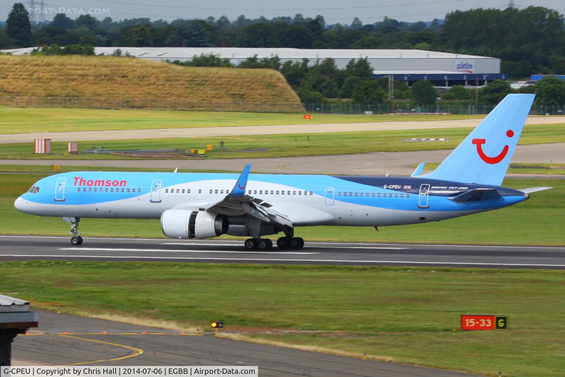 G-CPEU, 1999 Boeing 757-236 C/N 29941, Thomson