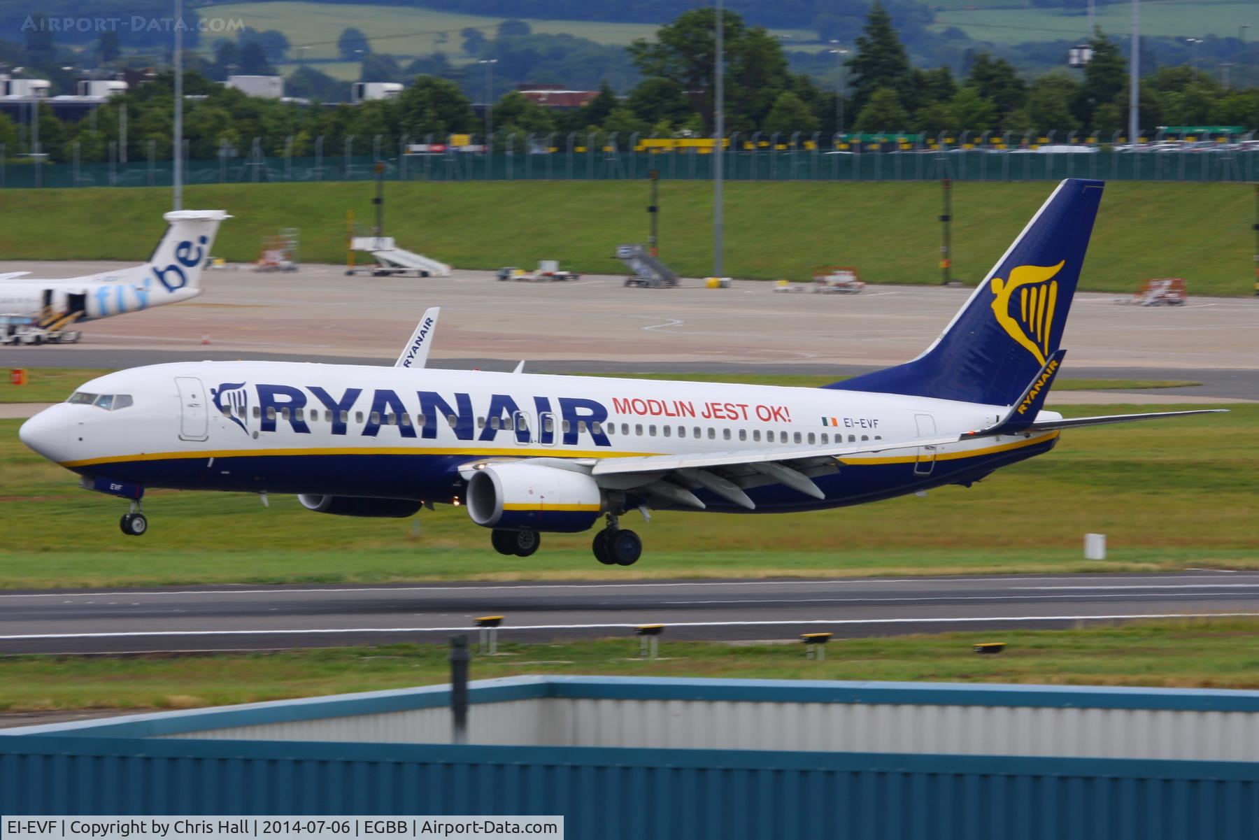 EI-EVF, 2012 Boeing 737-8AS C/N 40291, Ryanair