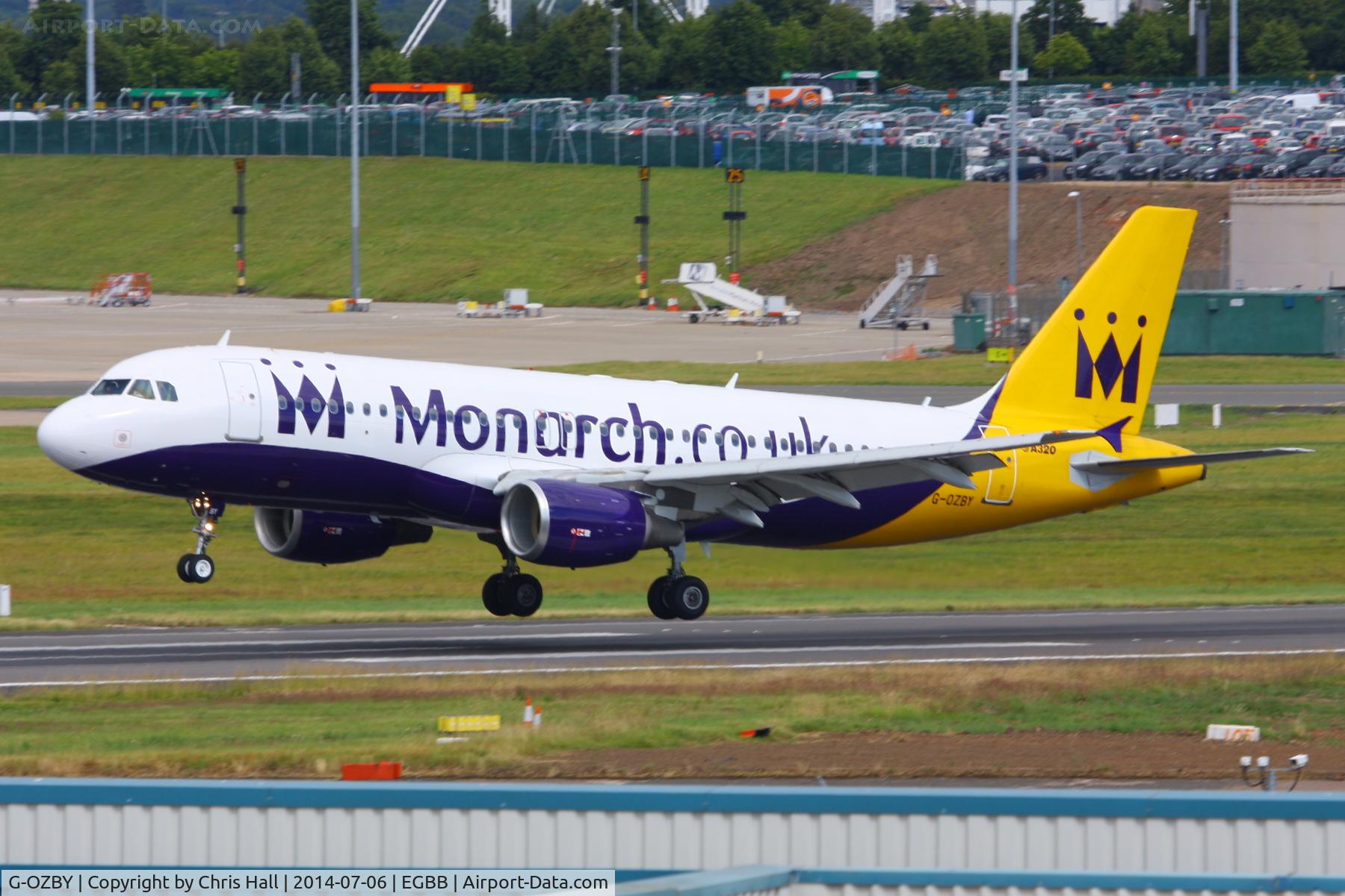 G-OZBY, 2000 Airbus A320-214 C/N 1320, Monarch
