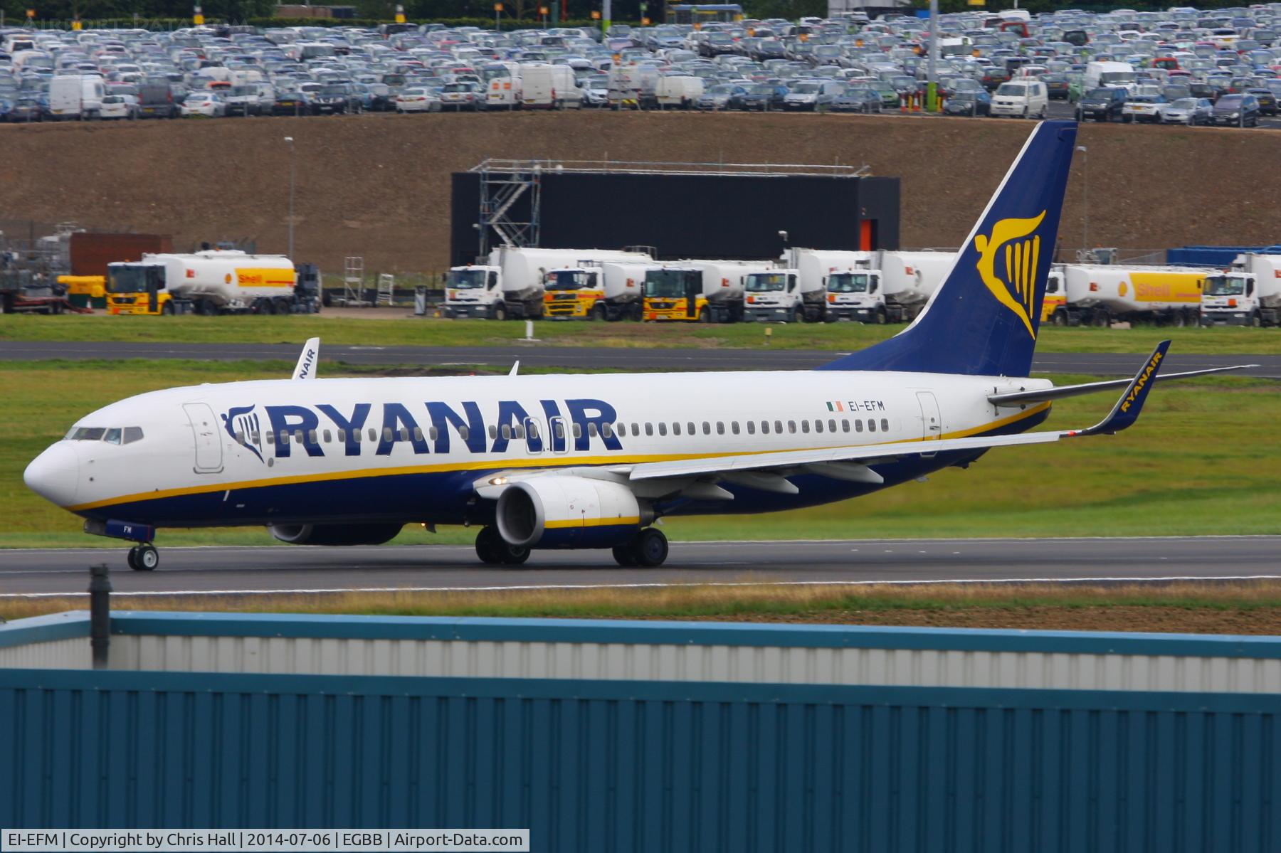 EI-EFM, 2009 Boeing 737-8AS C/N 37535, Ryanair