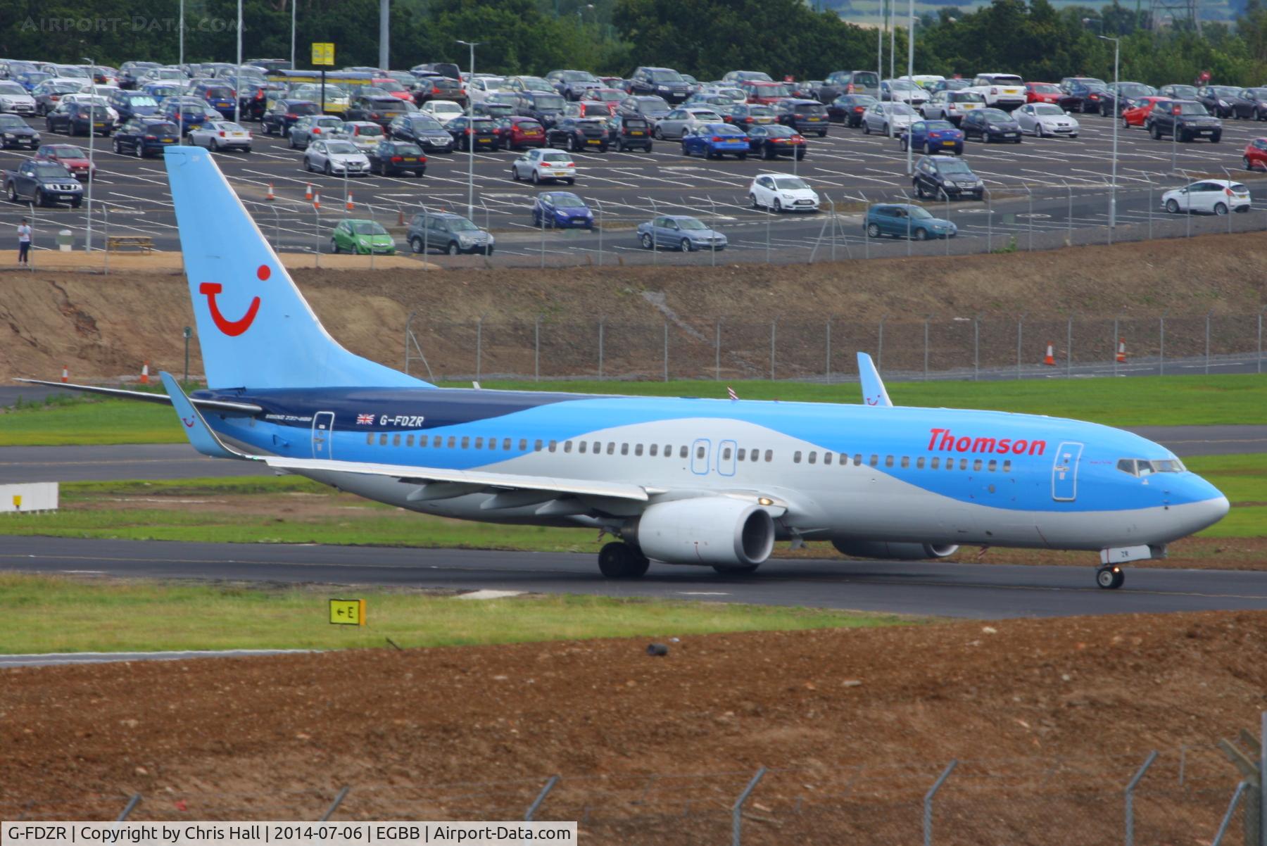 G-FDZR, 2009 Boeing 737-8K5 C/N 35145, Thomson