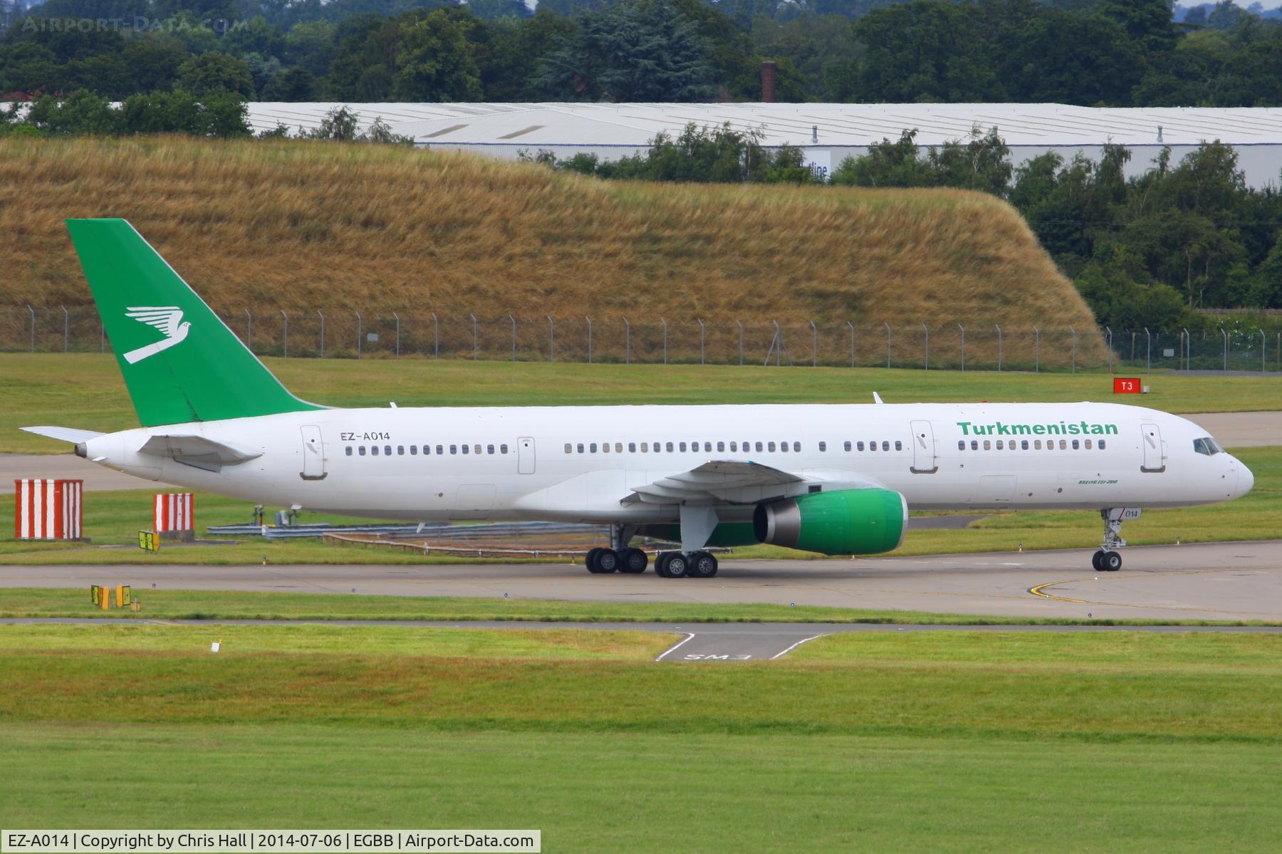 EZ-A014, 2001 Boeing 757-22K C/N 30863, Turkmenistan Airlines