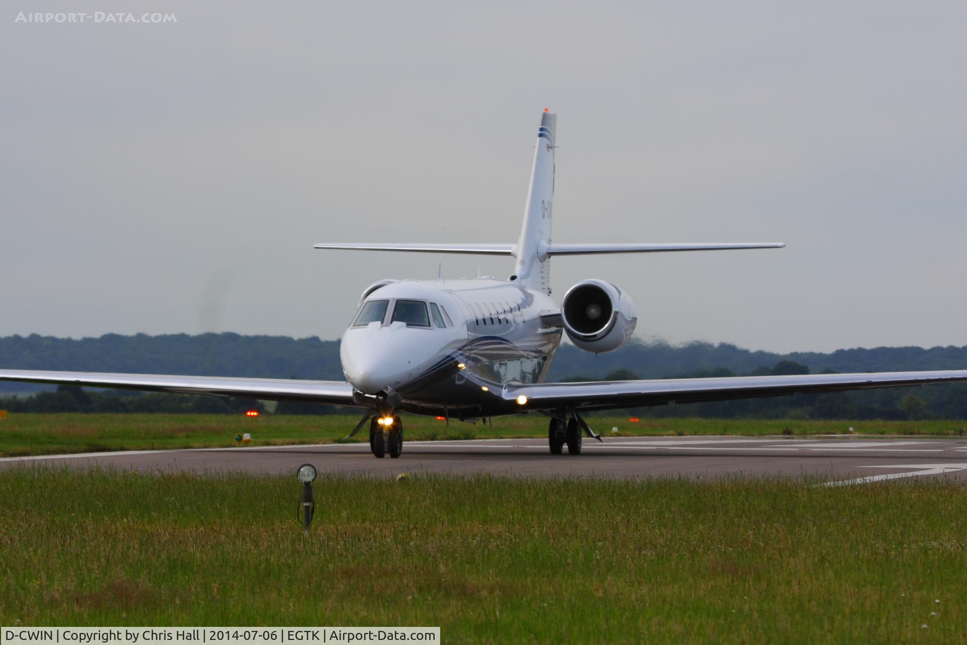 D-CWIN, 2011 Cessna 680 Citation Sovereign C/N 680-0305, Silver Cloud Air